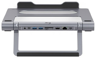 Mbajtëse ftohëse me docking station dhe Power Deliwery i-tec 100W, e argjendtë