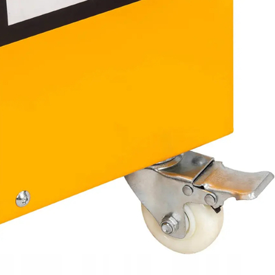 Raft mobil ekspozues JCB, 5 rafte, kapacitet 300 kg, 135 × 100 × 40 cm
