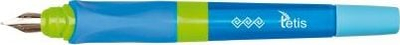Stilolaps me boj Tetis Blue Fountain Pen, kapje e rehattë, boj blu, blu
