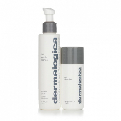 Set Dermalogica The Glowing Skin kDER141 Pastrues fytyre 150 ml + Pudër fytyre 40 g