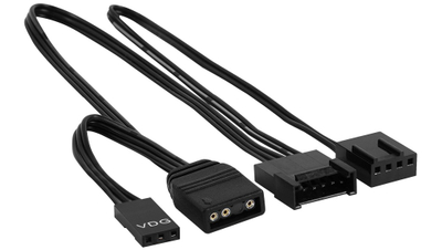 Ftohës Aerocool Duo 12 ARGB, 12 cm, i zi