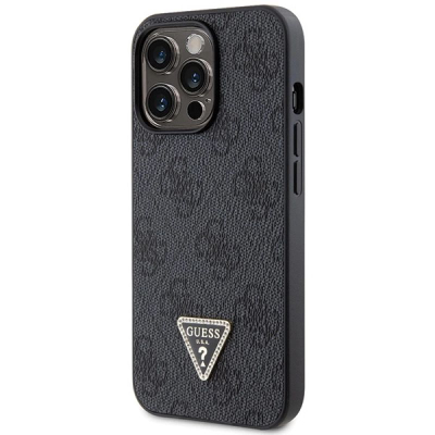 Futrollë telefoni Guess GUHCP13LP4TDSCPK, për iPhone 13 13 Pro, Crossbody, e zezë