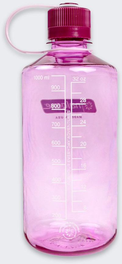 Шише за вода Nalgene Narrow Mouth Sustainable, 946 ml, проѕирно