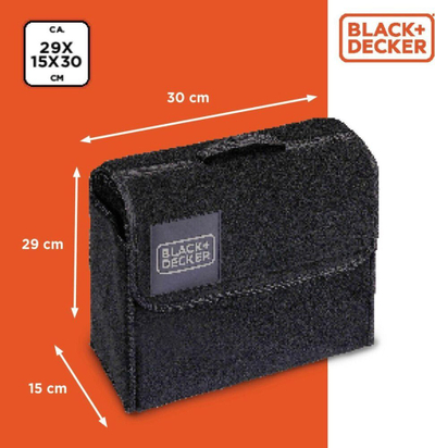 Organizues bagazhi BLACK and DECKER Cargo Small, 35x16x31.5cm, i zi