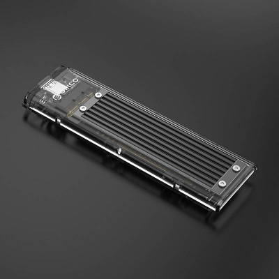 Kuti e jashtme SSD ORICO M.2 NVMe, USB 3.1 Gen2 10Gbps, Type‑C, transparente