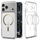 Këllëf telefoni Spigen Ultra Hybrid MagSafe për iPhone 17 Pro Max, me magnet MagSafe, transparent me të artë