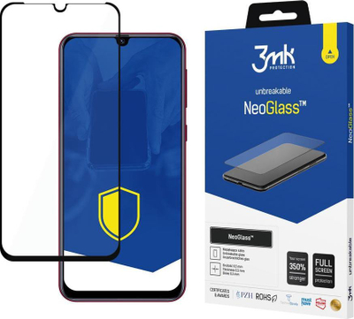Xham mbrojtës 3mk NeoGlass për Samsung Galaxy M31, i plotë, i zi