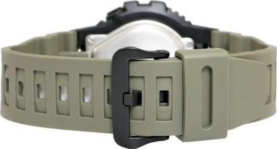 Ora dore Casio HDC700-3A2, analoge dhe digjitale, rezistente ndaj ujit 100m, khaki green