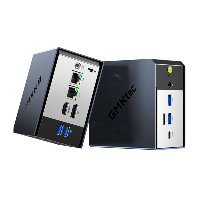 Mini PC GMKTec NucBox EVO X1, Ryzen AI 9 HX 370, 32GB RAM 1TB SSD, i zi