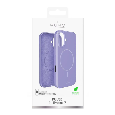 Kapak telefoni Puro Protective Case për iPhone 17, TPU, MagSafe, vjollcë