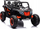 Makinë elektrike për kalamoj Leantoys UTV NEL-901, 4x4, me bateri, e zezë