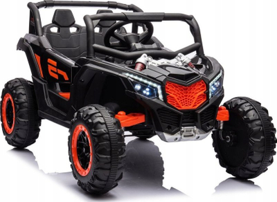 Makinë elektrike për kalamoj Leantoys UTV NEL-901, 4x4, me bateri, e zezë
