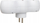 Ndarës prizash Maclean MCE339E, 2x prizë 3680W, USB dhe USB C, i bardhë