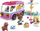 Set ndërtimi Mega Construx Barbie Adventure Dreamcamper, 123 pjesë, 20 aksesorë, rozë e bardhë