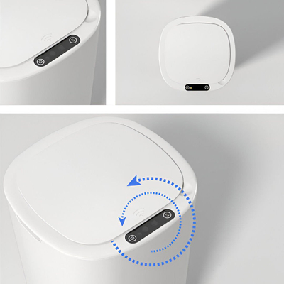 Kosh plehrash automatik Mozos FH-1-WH, 12L, me sensor lëvizjeje, i bardhë