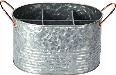 Mbajtës shishesh Metaltex, 6 shishe, për banak dhe raft, metalik