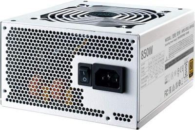 Burim energjie Cooler Master MWE 850 Gold-v2 - 850W, i bardhë