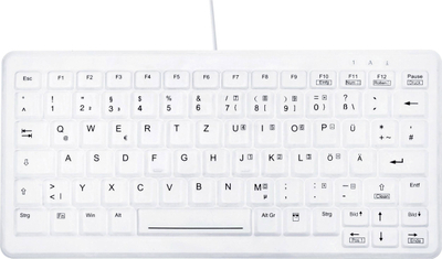 Tastierë CHERRY AK-C4110 Medical, USB, QWERTZ gjermane, e bardhë