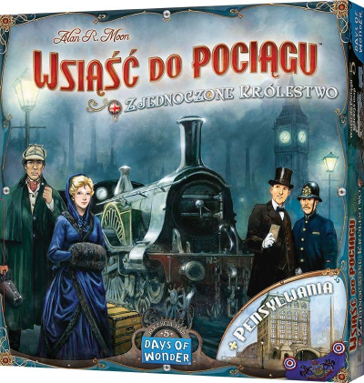 Zгoлемување нa игpa Ticket to Ride Map Collection 5 United Kingdom Pennsylvania