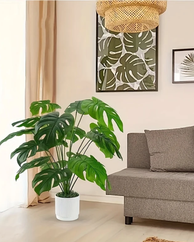 Bimë artificiale Monstera, 90 cm