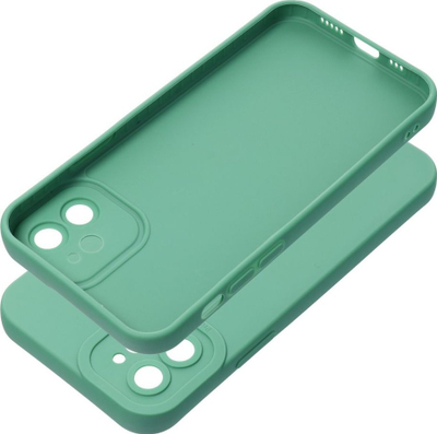 Këllëf telefoni Roar Luna për iPhone 12, TPU, shumë i hollë, jeshil pastel