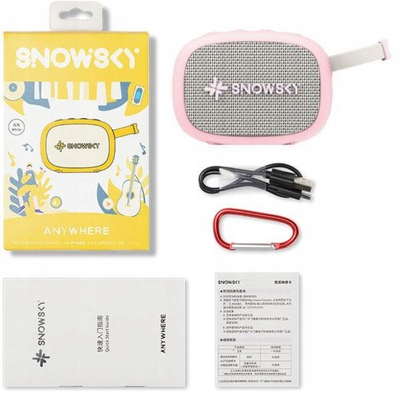 Altoparlant Bluetooth FiiO Snowsky Anywhere, 21 orë bateri, IPX6, i zi