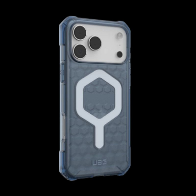 Mbështjellës telefoni UAG Essential Armor për iPhone 17 Pro Max, me MagSafe, i tejdukshëm, blu Cloud