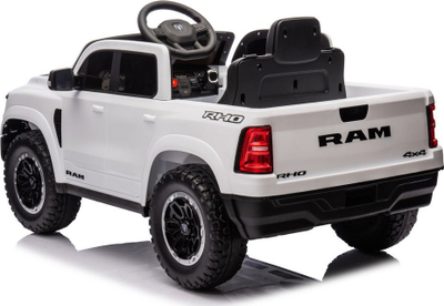 Makina elektrike për fëmijë Dodge Ram ZB618, 12V, telekomandë, e bardhë