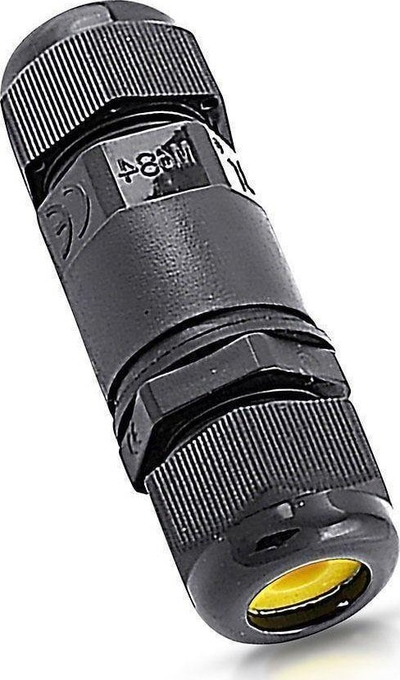 Lidhës hermetik V-TAC VT-868, 0.5-1.5mm2, IP68, i zi