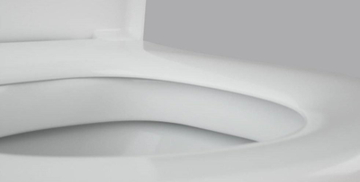 Kapak tualeti Roca The Gap CleanRim, soft close, antibakterial, i bardhë