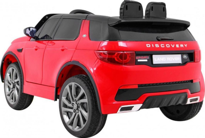 Veture elektrike për fëmijë Land Rover Discovery, 2x35W, rrota EVA, me telekomandë, e kuqe