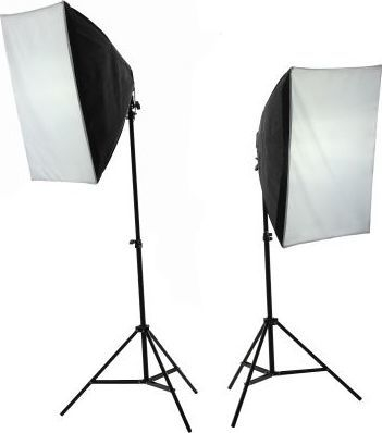 iShoot Softbox 40x40 cm со E27 Држач за Сијалица