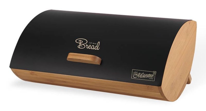 Kuti buke Maestro MR-1775, dru bambu dhe metal, e zezë
