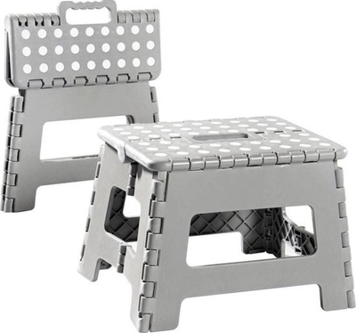 Tabure palosëse Home &amp; Styling Collection, plastike, 22 cm, gri