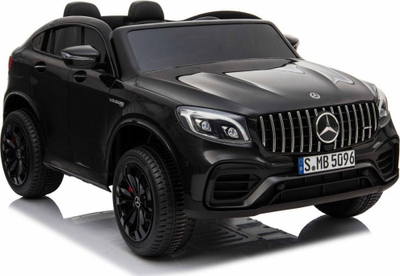 Makinë elektrike për fëmijë Mercedes GLC 63S, SUV 4x4, 2 ulëse, e zezë