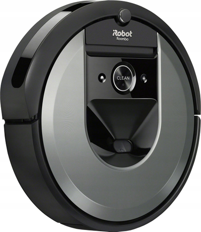 Fshesë me korrent robot iRobot Roomba i7 i7158, ecje e zgjuar, kontroll nga aplikacioni, gri me të zezë