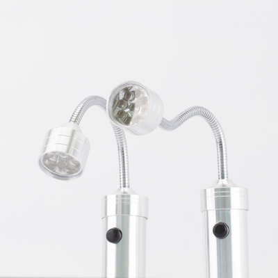 Dritë magnetike për skarë RealPower BBQ Light 2, LED, set 2 copë