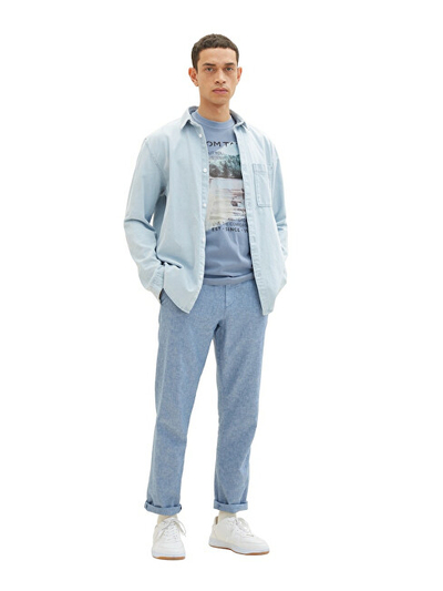 Maicë Tom Tailor Regular Fit, e kaltër