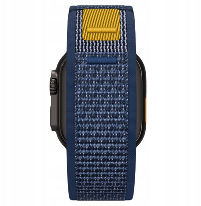 Rrip ore Spigen Athlex Air për Apple Watch 6 7 8 9 10 SE Ultra, tekstil, i zi