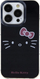 Kuti mbrojtëse Hello Kitty HKHCP14LHKHLK për iPhone 14 Pro 6.1", hardcase TPU, e zezë
