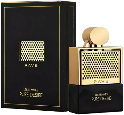 Parfum Lattafa Rave Pure Desire Gold Eau de Parfum, 100 ml, për goca