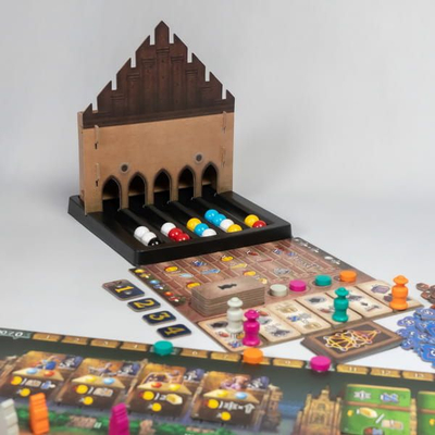 Lojë tavoline Portal Games Golem, strategjike euro, 1 deri 4 lojtarë, shumëngjyrëshe