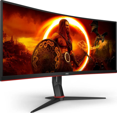 Monitor AOC CU34G2XP/BK, 34", WQHD, 180Hz, i zi
