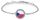 Byzylyk Brosway Czech Flag Chakra BHK189