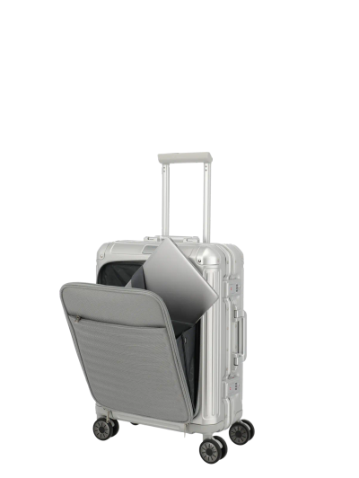 Valixhe Travelite Alumin Next 55 cm Front Pocket