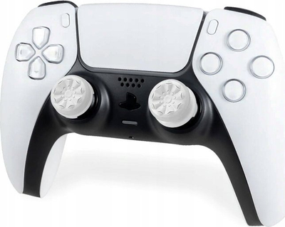 Kape thumbstick KontrolFreek FPS Freek Galaxy, për PS5 PS4, set 2 copë, të bardha