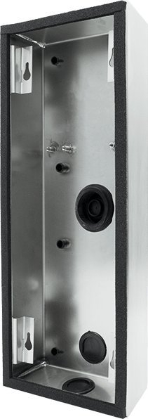 Kuti montuese sipërfaqësore DoorBird 423865389, për IP Video Door Station, metalike, argjendtë