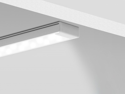 Kape mbyllëse LED Giza End Cap, për profil ndriçimi, plastike, e bardhë