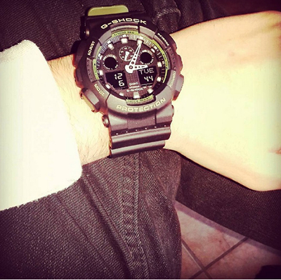 Orë dore Casio G/G Shock GA 100L-1A