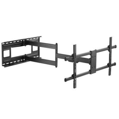 Mbajtëse muri për TV Techly, 43-80", e zezë